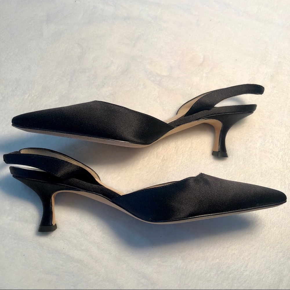 Manolo Blahnik kitten heels